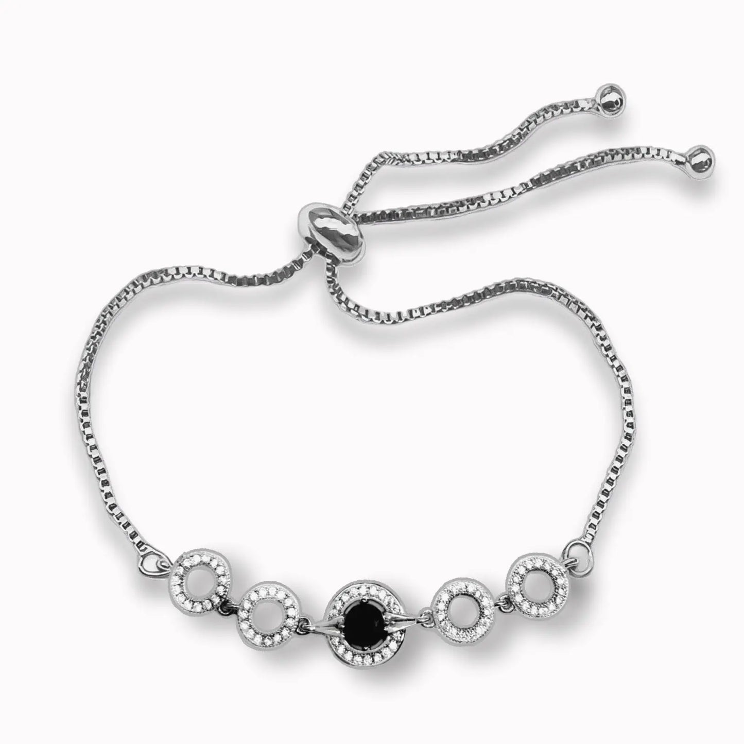 Wheels of Duality Silver Bracelet Maktub.wearitbecomeit